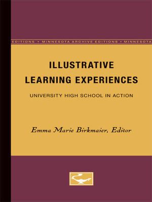 cover image of Illustrative Learning Experiences